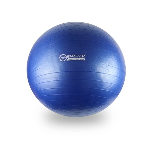 Gymnastick lopta MASTER Super Ball priemer 85 cm - modr