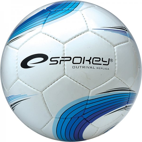 Futbalov lopta SPOKEY Outrival replica II modr