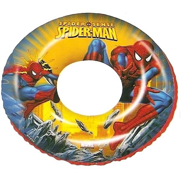 Nafukovac kruh s potlaou Spiderman 50 cm