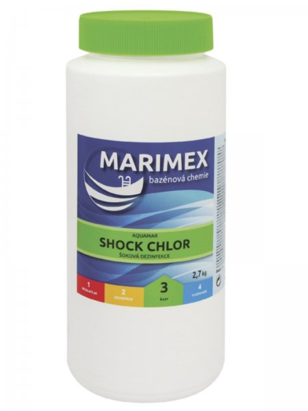 Baznov chmia MARIMEX Chlor Shock 2,7 kg