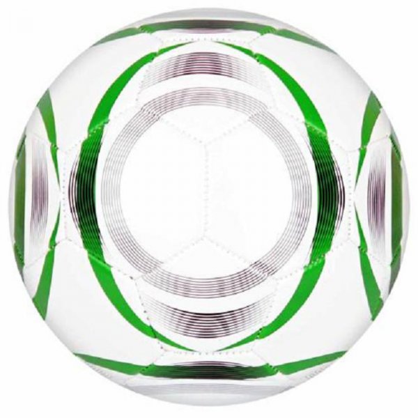 Futbalov lopta SPOKEY Dribbeln - zeleno-biela