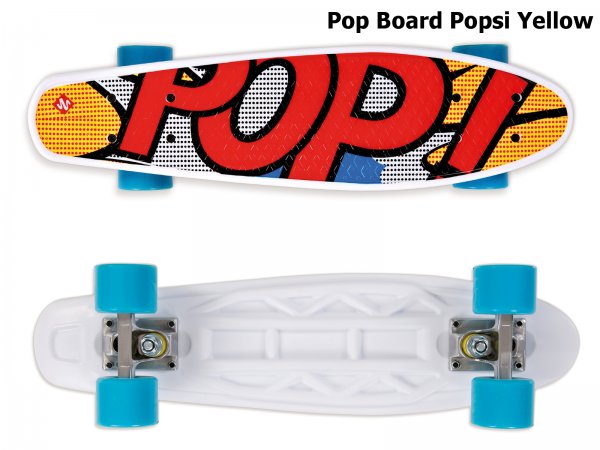 Skateboard STREET SURFING Pop Board Popsi Yellow - lt