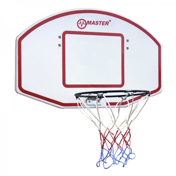 Basketbalov doska MASTER 71 x 45 cm - biela