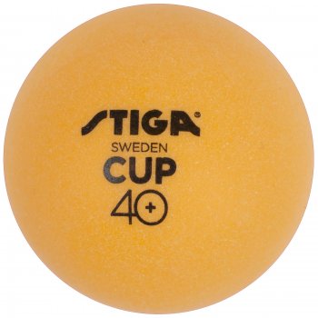 Loptiky na stoln tenis STIGA CUP ABS - oranov 6ks