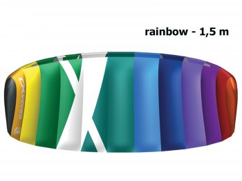 Kite komorov CROSS Air rainbow - ve. 1,5 m