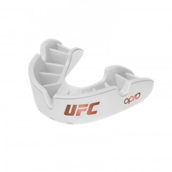 Chrni zubov OPRO Bronze UFC - biela