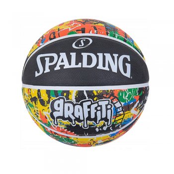 Basketbalov lopta SPALDING Rainbow Graffiti - 7