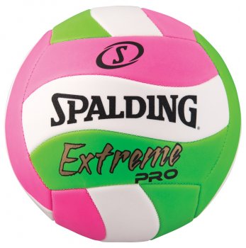 Volejbalov lopta SPALDING Extreme Pro Pink/Green/White