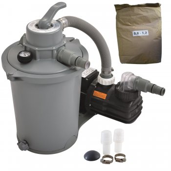Akn set - pieskov filtrcia Expert - prietok 6.813 l/h + filtran piesok 25 kg