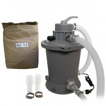 Akn set - pieskov filtrcia Standard Plus s prietokom 3.785 l/h + filtran piesok 25 kg