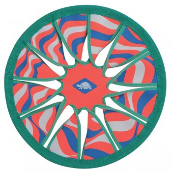 Frisbee - lietajci tanier SCHILDKROT Neoprene Disc - erven