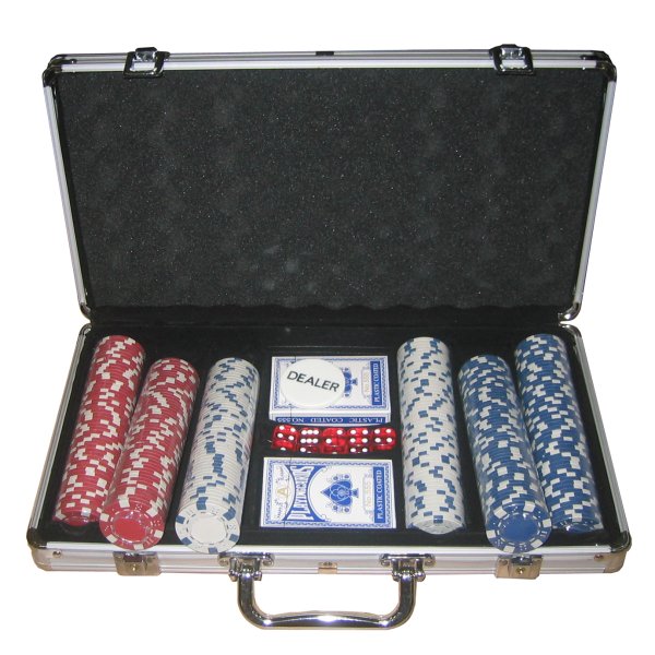 Poker set MASTER 300 v alu kufri bez oznaenia hodnt