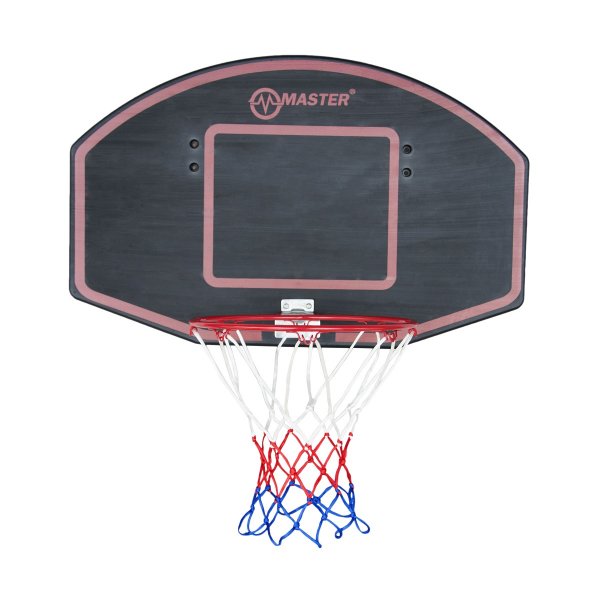 Basketbalov doska MASTER 71 x 45 cm - ierna