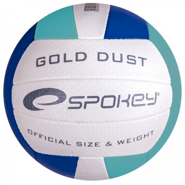 Volejbalov lopta SPOKEY Gold Dust modr