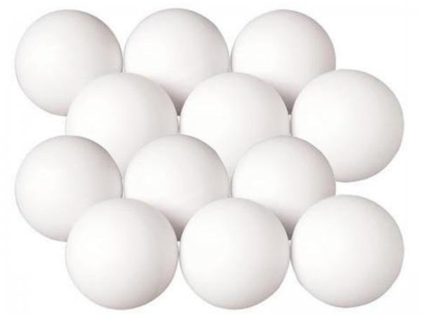 Loptiky na stoln tenis SEDCO - biele 12 ks