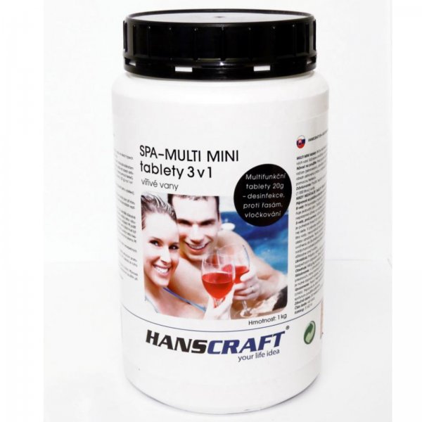 Chmia pre vrivky HANSCRAFT SPA - Multi mini tablety 3 v 1