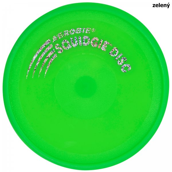 Frisbee - lietajci tanier AEROBIE Squidgie - zelen