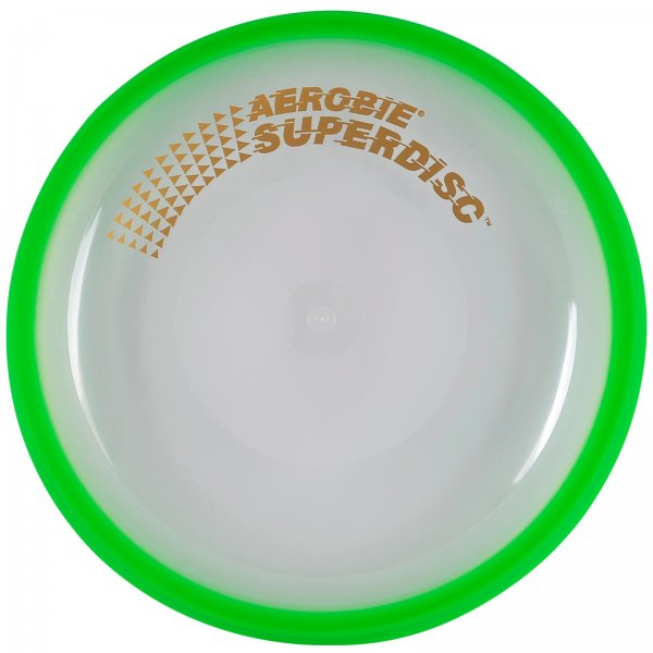 Frisbee - lietajci tanier AEROBIE Superdisc - zelen