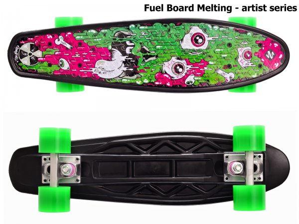 Skateboard STREET SURFING Fuel Board Melting