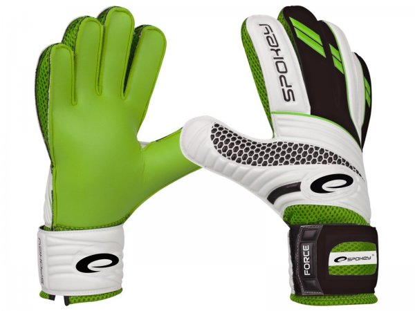 Brankrske rukavice SPOKEY Force 6 zelen