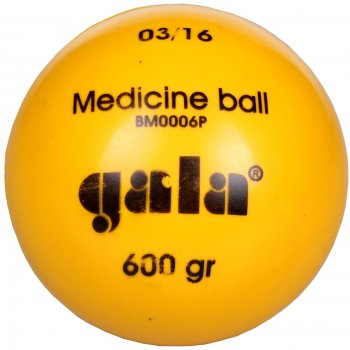 Medicinbalov lopta GALA BM P 600 g plastov lta