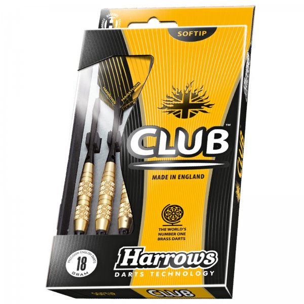 pky HARROWS Club Brass softip 18g