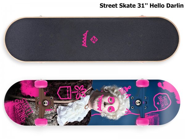 Skateboard STREET SURFING Street Skate 31'' Hello Darlin