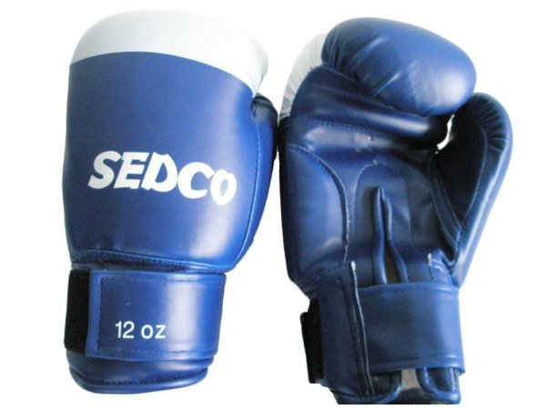 Boxovacie rukavice Competion 12oz modr