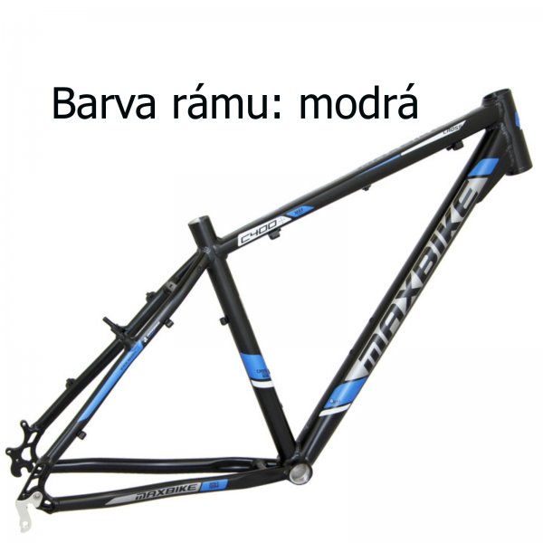 Krosov bicykel MAXBIKE Cavalla modr - ve. rmu 16
