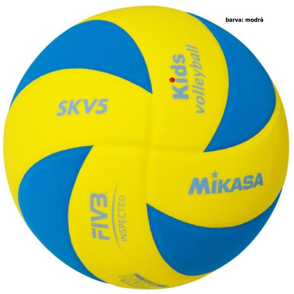 Volejbalov lopta MIKASA Kids SKV5 - modr