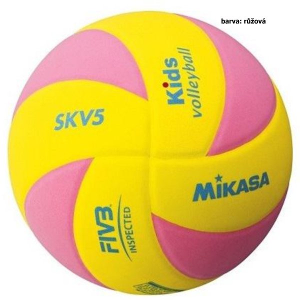 Volejbalov lopta MIKASA Kids SKV5 - ruov