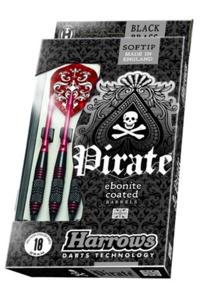 ipky HARROWS Pirate softip 18g - erven