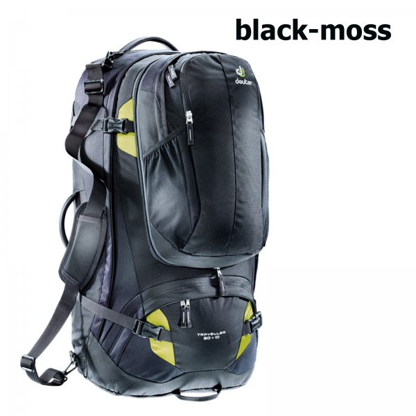 Batoh DEUTER Traveller 80 + 10 - black-moss
