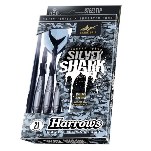 pky HARROWS Silver Shark steel 21g
