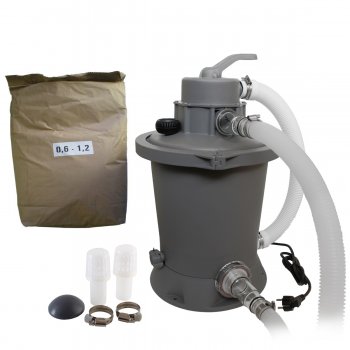 Akn set - pieskov filtrcia Standard - prietok 3.028 l / h + filtran piesok 25 kg