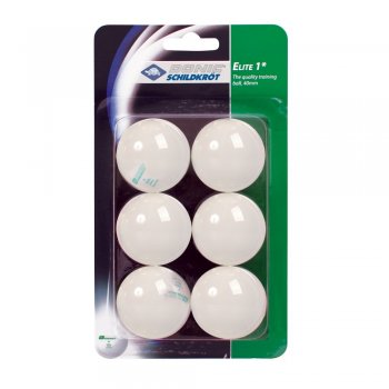 Loptiky na stoln tenis ELITE TT-Ball * 6ks - biele