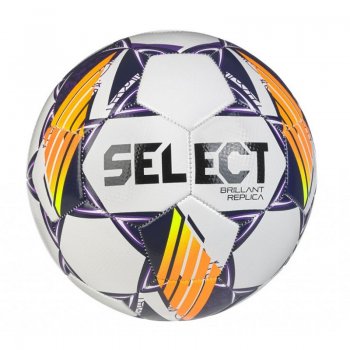 Futbalov lopta SELECT FB Brillant Replica 5 - bielo-fialov