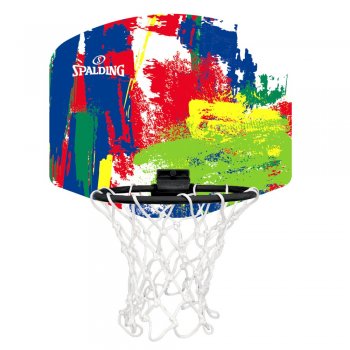 Basketbalov k s doskou SPALDING Marble Series MicroMini